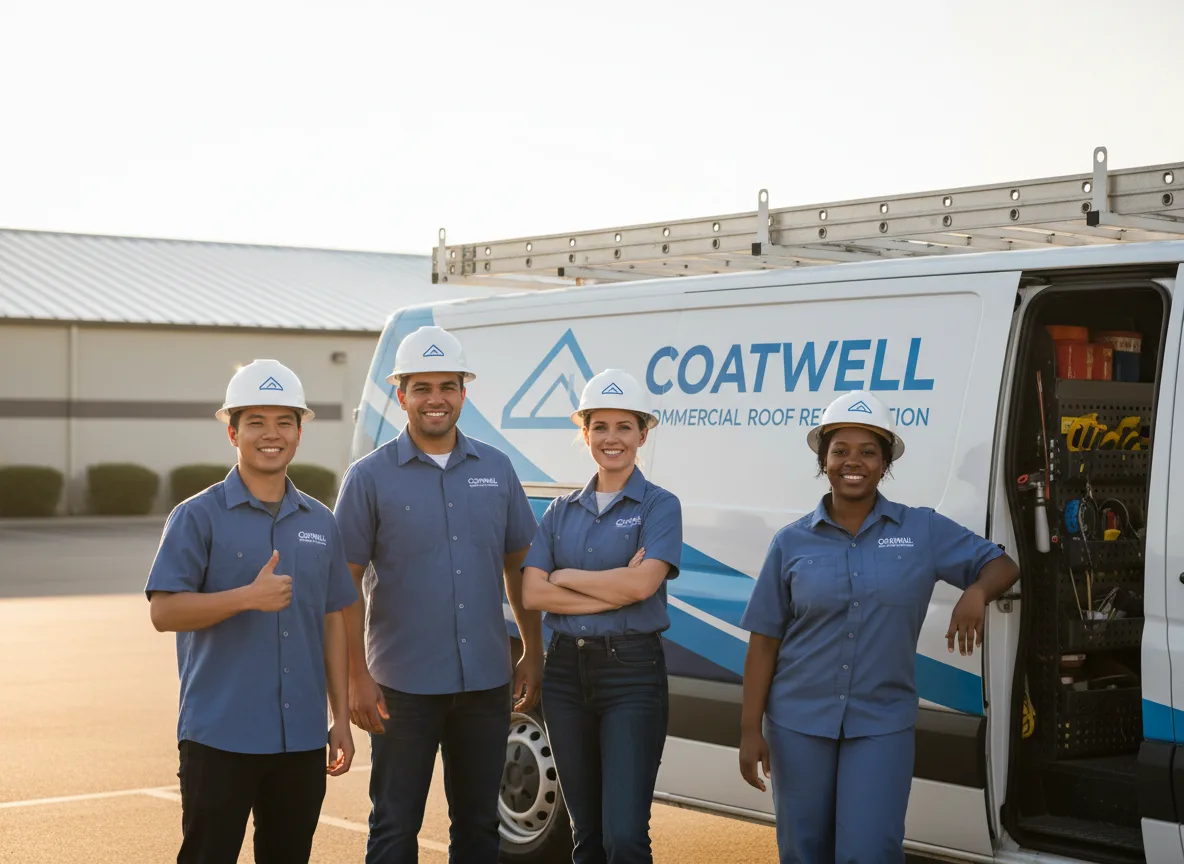 Commercial roof coating company in Hollywood, SC